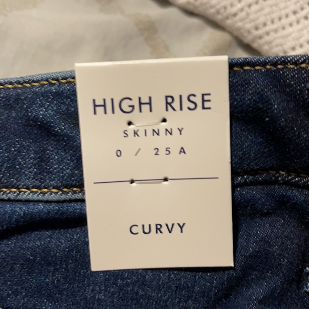 Lucky Brand New With Tags Jeans size 0 Blue Women - Picture 3 of 4